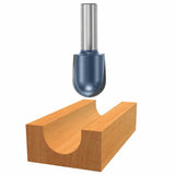 Bosch 85451M 1/2" x 1" Carbide Tipped Extended Round Nose Router Bit
