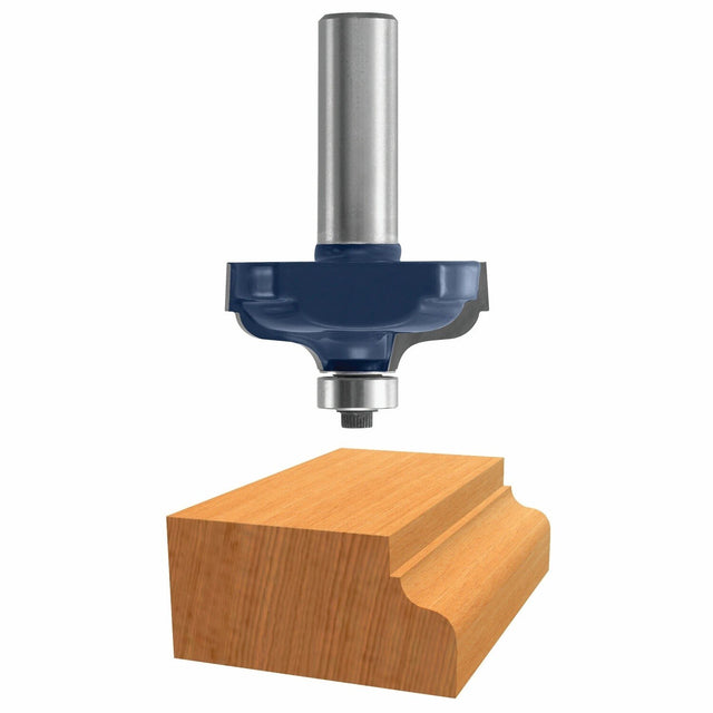 Bosch 85586M 1-5/8" x 3/4" Carbide Tipped Roman Ogee Router Bit with 1/2" Shank