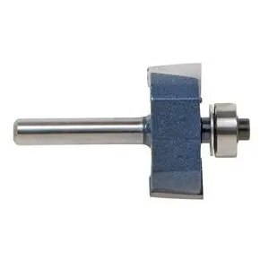 Bosch 85615MC 1-3/8" Carbide Tipped Rabbeting Router Bit with 1/2" Shank and Bearing