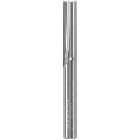 Bosch 85987MC 1/4" x 1" Solid Carbide Double-Flute Straight Router Bit