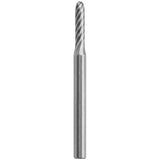 Bosch 9904 3/32" Tungsten Carbide Carving Bit for Hard Materials - 2