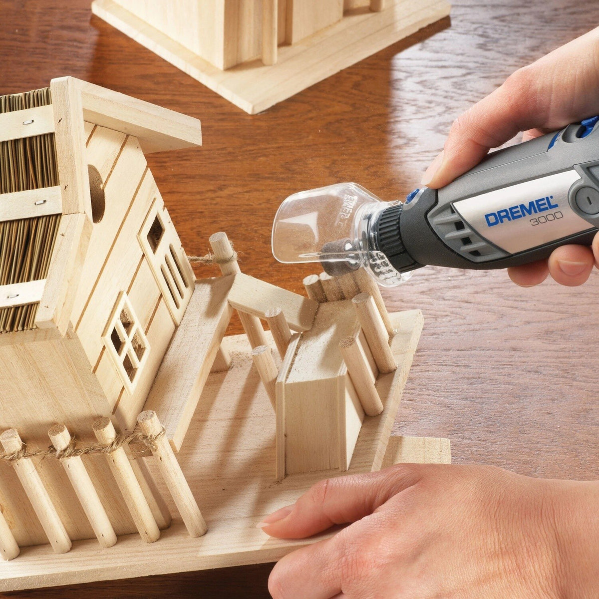 Bosch A550 Shield Attachment Kit for Dremel Rotary Tools to Redirect Debris and Sparks - 4