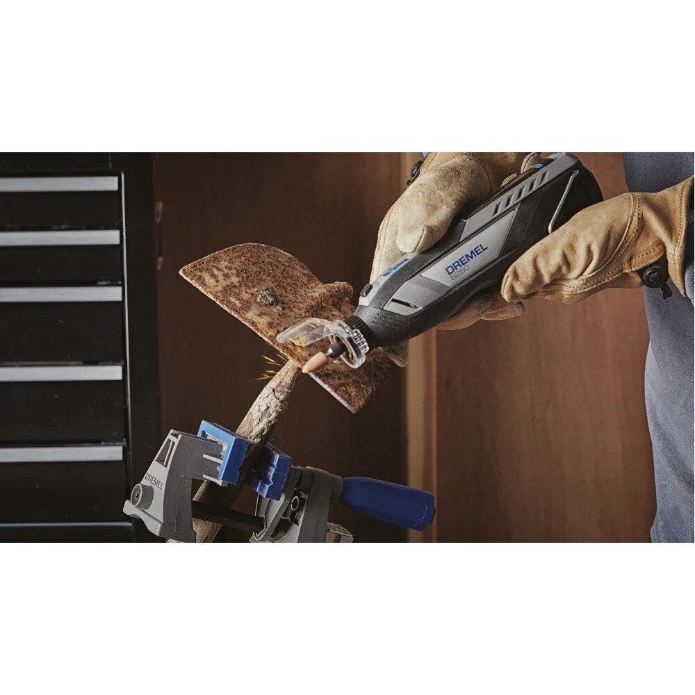 Bosch A550 Shield Attachment Kit for Dremel Rotary Tools to Redirect Debris and Sparks - 5