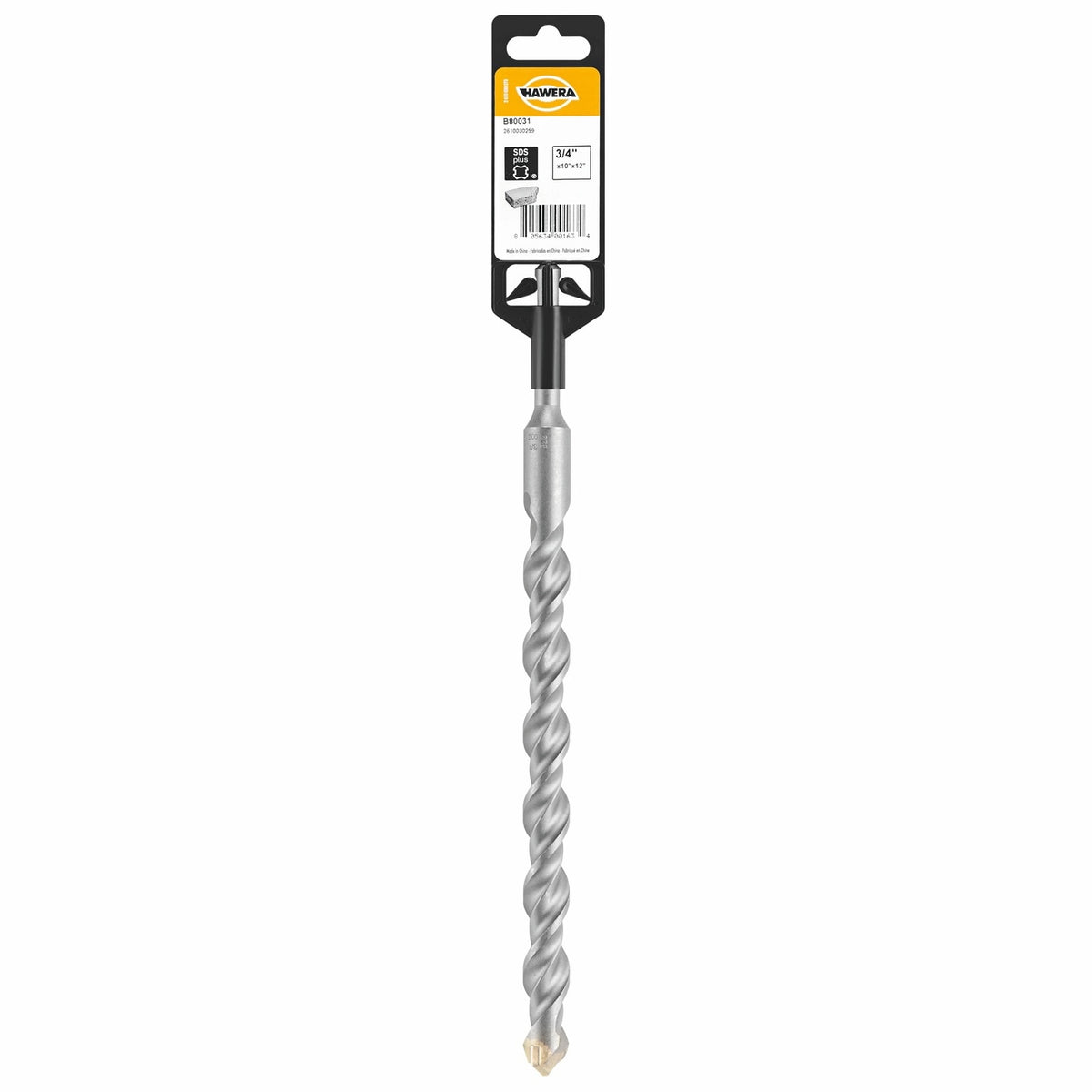 Bosch B80031 3/4" x 12" SDS-plus Rotary Hammer Bit for Concrete and Masonry - 2