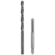Bosch BDT14F28 1/4-28 High Carbon Steel Plug Tap and No. 3 Drill Bit Combo Set