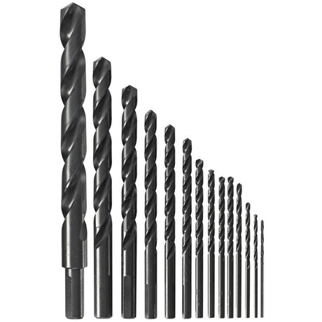 Bosch BL14 14 pc. Black Oxide Metal Drill Bit Set