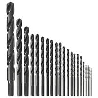 Bosch BL21A Black Oxide Twist Drill Bit Set for Metal with Case (21 Pack)