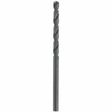 Bosch BL2643 1/4" x 6" Extra Length Aircraft Black Oxide Drill Bit for Metal