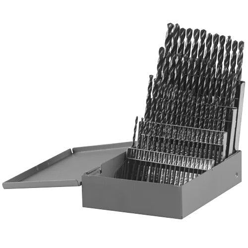 Bosch BL29 Black Oxide Metal Twist Drill Bit Set with Case (29 Piece)