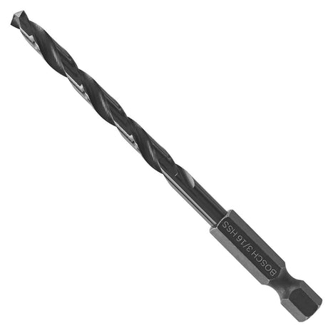 Bosch BL4139IM 12 pc. 3/16 In. Impact Tough Black Oxide Drill Bits