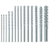 Bosch BM5000 Fast Spiral Rotary Masonry Drill Bit Set for Rotary Drills and Drivers (14 Piece)