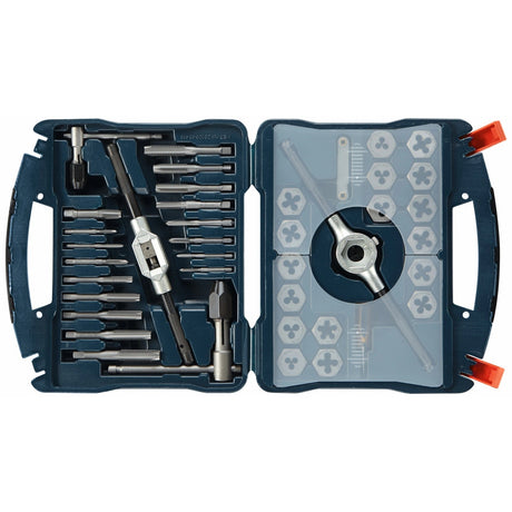Bosch BTD40MS Metric Tap and Die Set with Case and Die Stock (40 Pack)