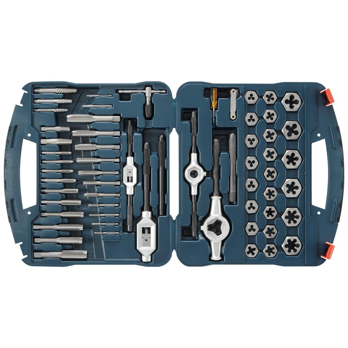 Bosch BTD58S Tap and Die Set with Case and High Carbon Steel Tools (58 Pack)