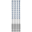 Bosch BXH025 5/32" x 6" Carbide Hammer Drill Bit for Concrete and Masonry (5 Pack)