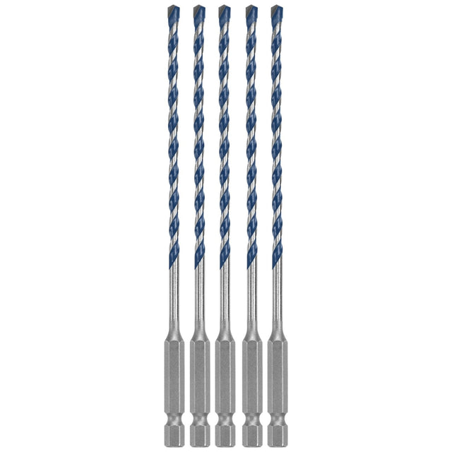 Bosch BXH025 5/32" x 6" Carbide Hammer Drill Bit for Concrete and Masonry (5 Pack)