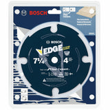 Bosch CB704FC 7-1/4" 4 Tooth Diamond-Impregnated Carbide-Tipped Saw Blade for Fiber Cement - 2