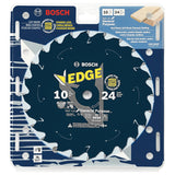 Bosch CBCL1024T 10" 24 Tooth Edge Cordless Circular Saw Blade for General Purpose - 2