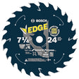Bosch CBCL724 7-1/4" 24 Tooth Edge Cordless Circular Saw Blade for General Purpose