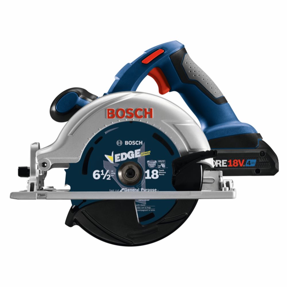 Bosch CCS180-B15 18V 6-1/2" Blade-Left Circular Saw Kit with (1) CORE18V 4 Ah Advanced Power Battery - 5