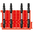 Bosch CCSDETV2504 4-Pc Torx 2.5" Double-Ended Bits with Clip