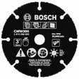 Bosch CMW300 3" Carbide Multi-Wheel for Cutting Wood Plastic Plaster and Composites