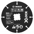 Bosch CMWX450 4-1/2" X-LOCK Carbide Multi-Wheel for Wood Plastic and Plaster