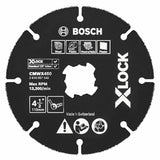 Bosch CMWX450 4-1/2" X-LOCK Carbide Multi-Wheel for Wood Plastic and Plaster