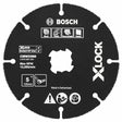 Bosch CMWX500 5" X-LOCK Carbide Multi-Wheel for Wood Plastic and Plaster