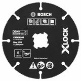 Bosch CMWX500 5" X-LOCK Carbide Multi-Wheel for Wood Plastic and Plaster