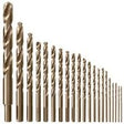 Bosch CO21B Cobalt M42 Twist Drill Bit Set for Metal Drilling with Case (21 Pack)