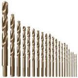 Bosch CO21B Cobalt M42 Twist Drill Bit Set for Metal Drilling with Case (21 Pack)