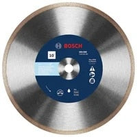 Bosch DB1069 10" Rapido Premium Continuous Rim Diamond Blade for Glass and Ceramic Tile