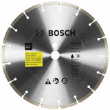Bosch DB1241S 12 in Segmented Rim Diamond Blade for Pavers Soft Brick and Concrete Block