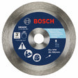 Bosch DB343C 3" Premium Continuous Rim Diamond Tile Blade for Glass and Ceramic Tile