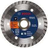 Bosch DB442C 4" Premium Turbo Rim Diamond Blade for Stone Concrete and Brick