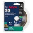 Bosch DB543S 5" Standard Continuous Rim Diamond Blade for Ceramic and Slate Clean Cuts