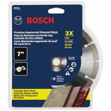 Bosch DB741C 7" Premium Segmented Rim Diamond Blade for Concrete Block and Brick - 2