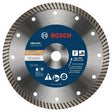 Bosch DBC0702 7" Specialized Turbo Rim Diamond Blade for Porcelain Ceramic and Granite