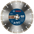 Bosch DBS1001 10" Segmented Rim Diamond Blade for Concrete Brick and Stone
