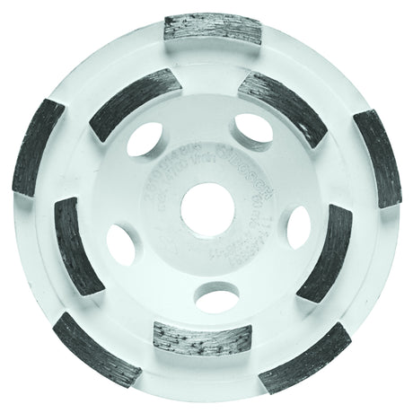 Bosch DC410HD 4 In. Double Row Segmented Diamond Cup Wheel