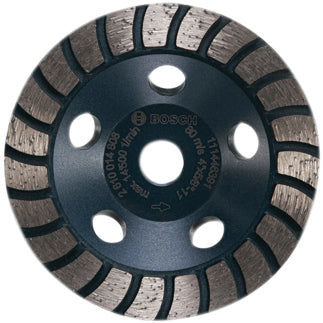 Bosch DC430HD 4 In. Turbo Row Diamond Cup Wheel