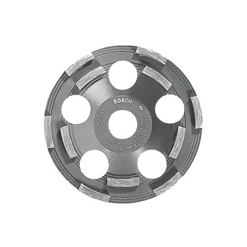 Bosch DC500 5" Double Row Segmented Diamond Cup Wheel for Coating Removal