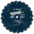 Bosch DCB1024 10" 24 Tooth Edge Circular Saw Blade for Fast Cuts