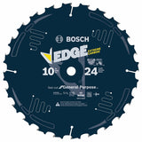 Bosch DCB1024 10" 24 Tooth Edge Circular Saw Blade for Fast Cuts