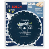 Bosch DCB1024 10" 24 Tooth Edge Circular Saw Blade for Fast Cuts - 2