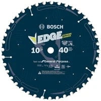 Bosch DCB1040 10" 40 Tooth Edge Circular Saw Blade for General Purpose