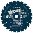 Bosch DCB624 6-1/2" 24 Tooth Edge Circular Saw Blade for General Purpose