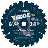 Bosch DCB624 6-1/2" 24 Tooth Edge Circular Saw Blade for General Purpose
