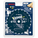 Bosch DCB624 6-1/2" 24 Tooth Edge Circular Saw Blade for General Purpose - 2