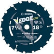 Bosch DCB718B25 7-1/4" 18 Tooth Edge Circular Saw Blade for Fast Wood and Plywood Cuts (25 Pack)